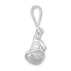 Sophia Jewelers Sterling Silver Whale Cut-out Pendant for Women