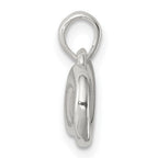 Sterling Silver Infinity Pendant with Polished Anti-Tarnish Finish