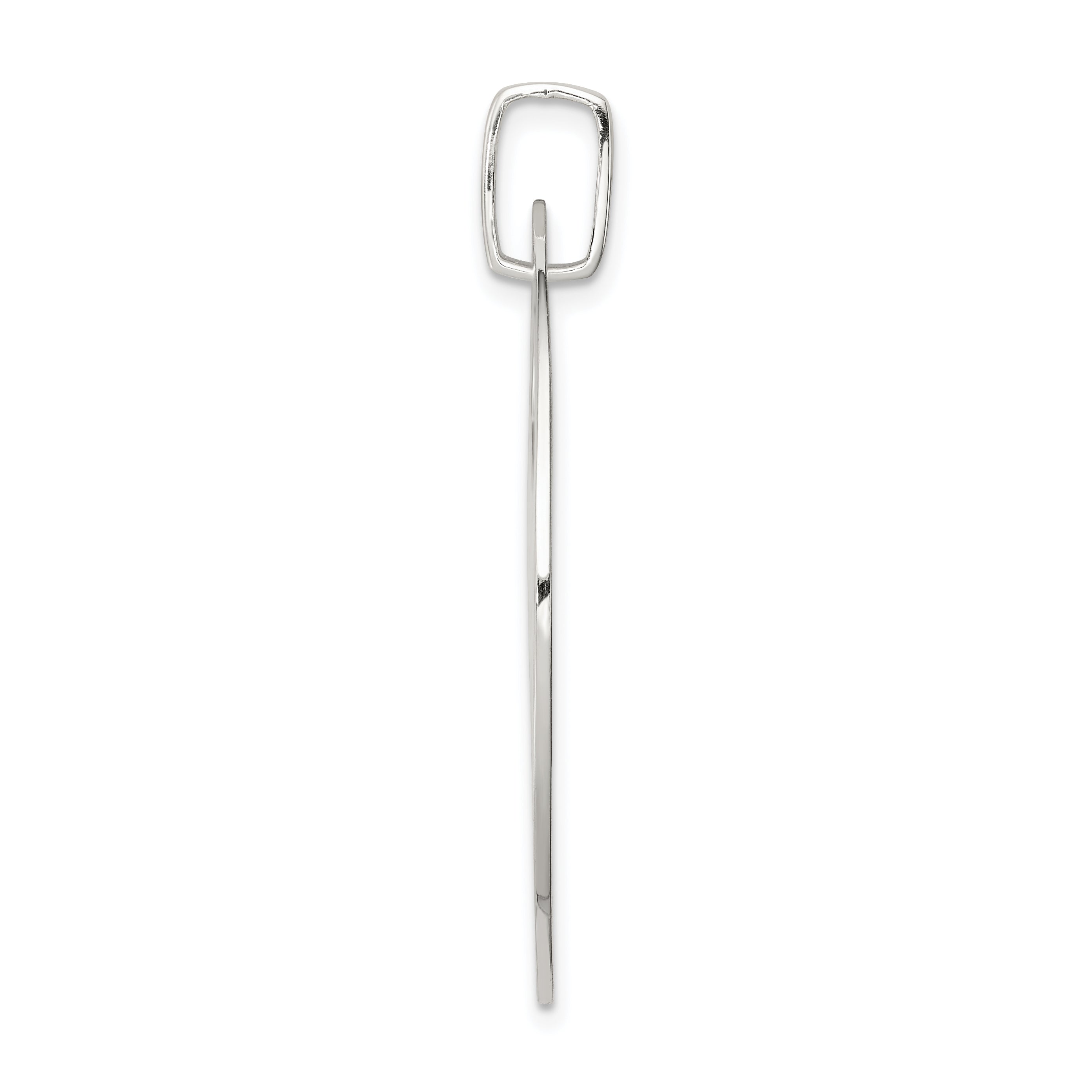 Sophia Jewelers Sterling Silver 925 Polished Anti-Tarnish Fancy Pendant Secondary image