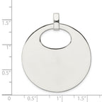 Sophia Jewelers Sterling Silver 925 Polished Anti-Tarnish Fancy Pendant