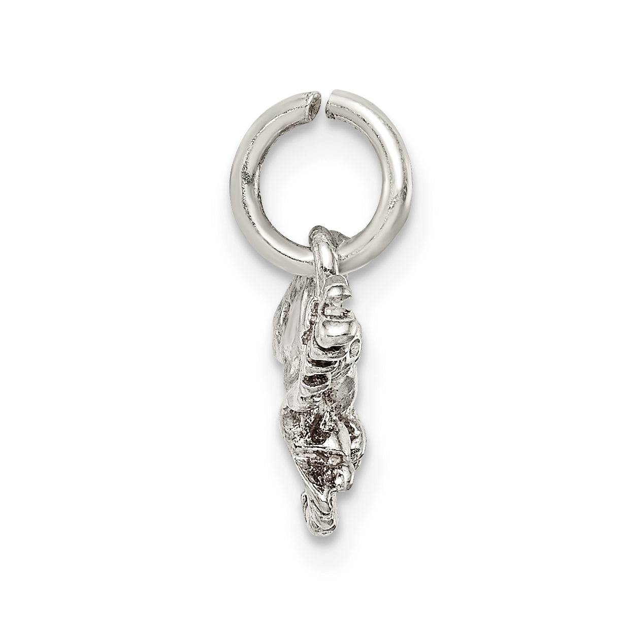 Sterling Silver 925 Eagle Charm with Anti-Tarnish Solid Design Secondary image