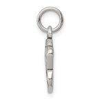 Sterling Silver 925 Polished Paw Pendant with Antique Finish