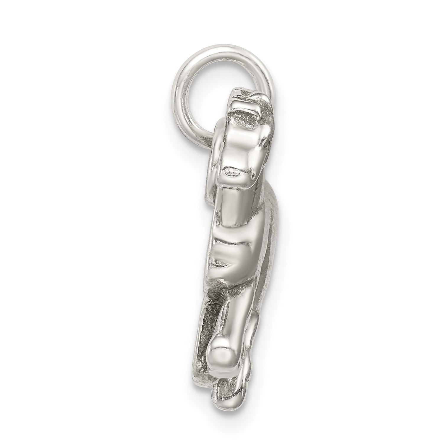 Sophia Jewelers Men's Vintage 925 Sterling Silver Horse Pendant Secondary image