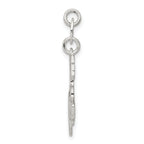 Sterling Silver 925 Polished Horse Charm for Men with Anti-Tarnish Finish