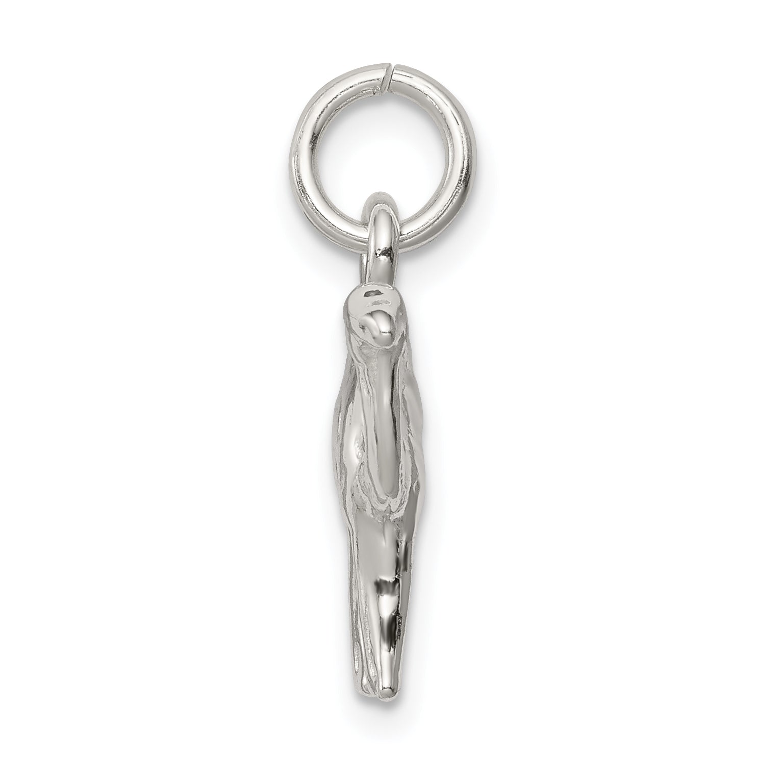 Sterling Silver 3D Camel Reversible Pendant with Polished Finish Secondary image