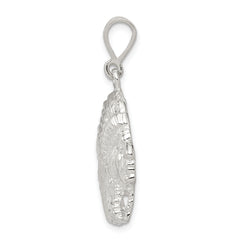 Sterling Silver 925 Men's Polished Indian Man Pendant Anti-Tarnish