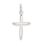 Sterling Silver Polished Passion Cross Charm
