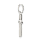 Sophia Jewelers 925 Sterling Silver Polished Cross Pendant with Anti-Tarnish Finish