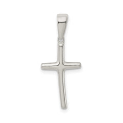 Sophia Jewelers 925 Sterling Silver Polished Cross Pendant with Anti-Tarnish Finish