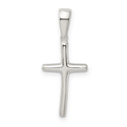 Sterling Silver Polished Cross Pendant