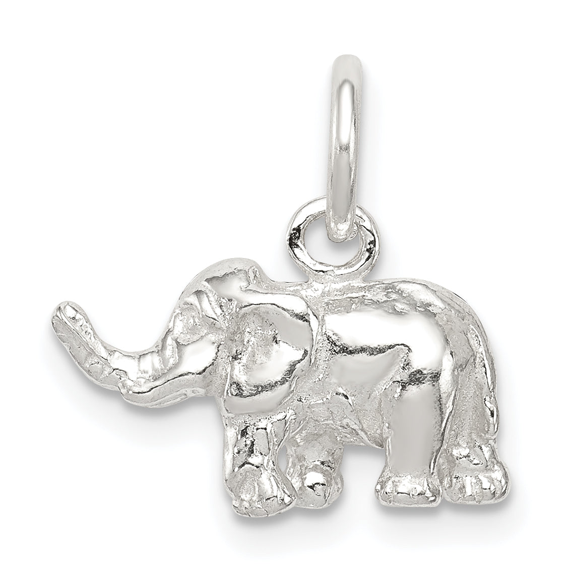 Sterling Silver Elephant Charm Main image