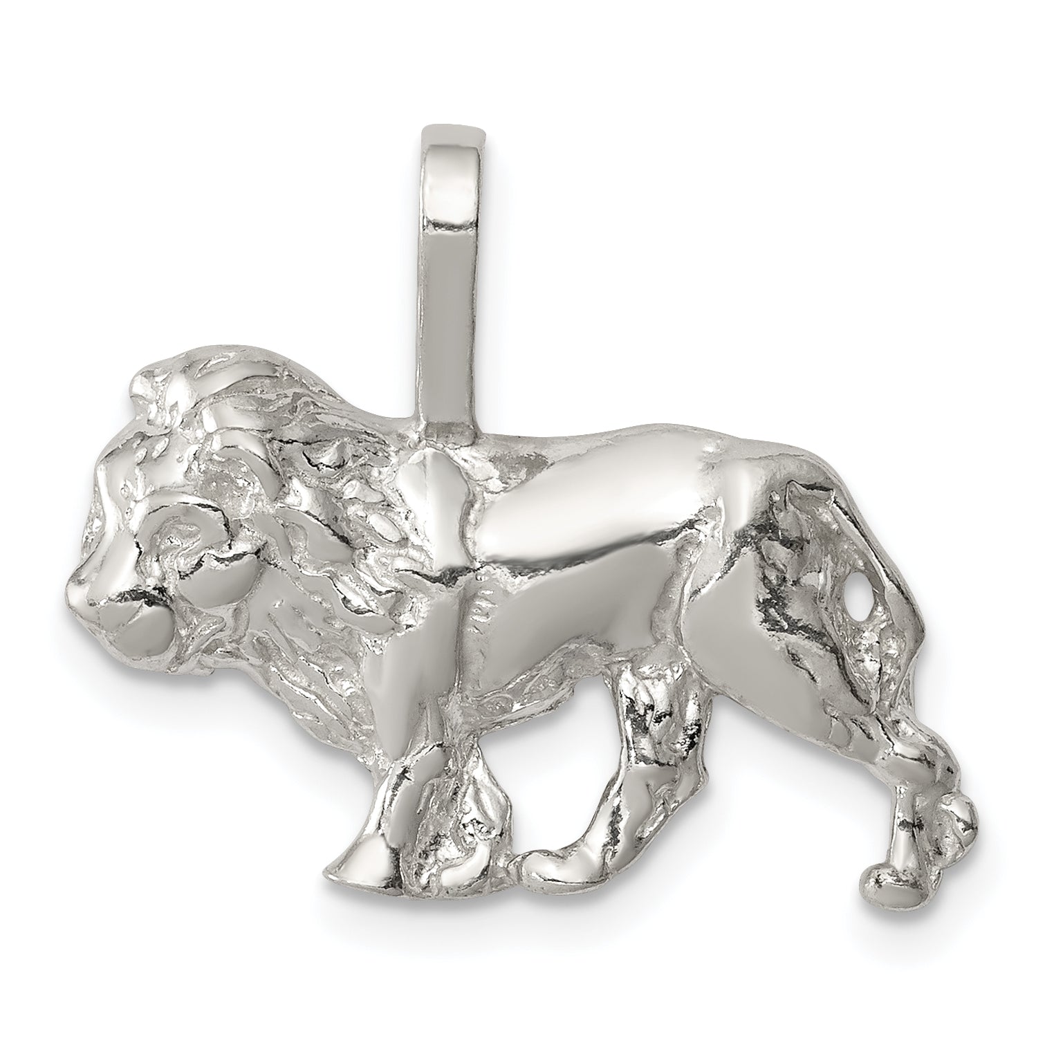 Sterling Silver Lion Charm Main image