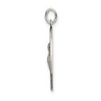 Sterling Silver Spanish St. Anthony Pendant with Antiqued Satin Finish
