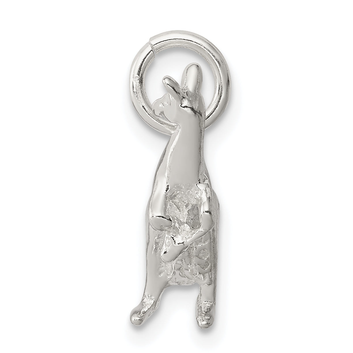 Sophia Jewelers 925 Sterling Silver 3D Kangaroo Charm Pendant Polished Finish Secondary image