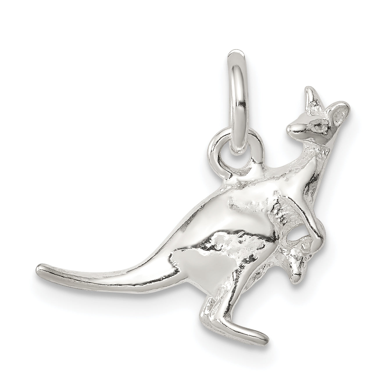Sterling Silver Kangaroo Charm Main image