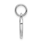 Sterling Silver 925 You and Me Pendant Rhodium-Plated Antiqued Design