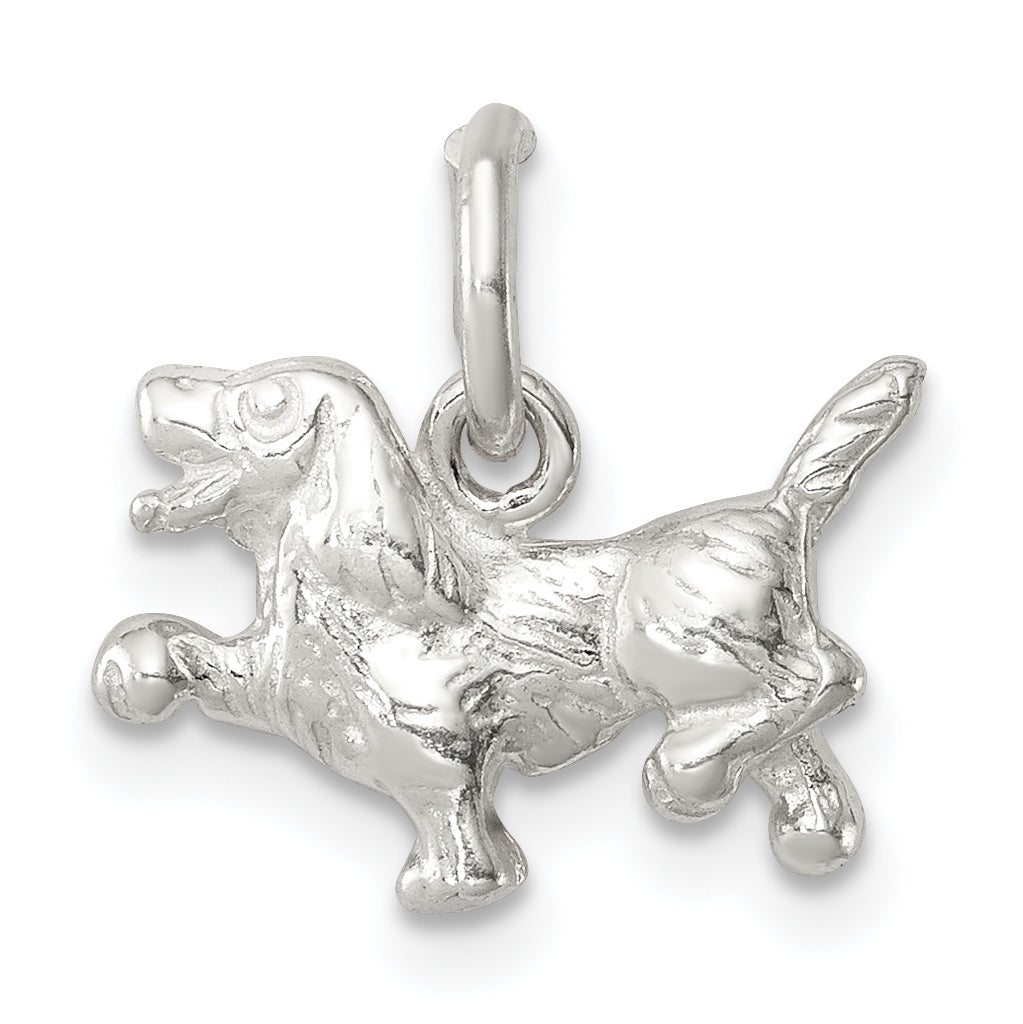 Sterling Silver Dog Charm Main image