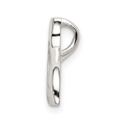 Sophia Jewelers 925 Sterling Silver Filigree Whale Tail Pendant Polished Elegant Design