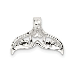 Sophia Jewelers 925 Sterling Silver Filigree Whale Tail Pendant Polished Elegant Design
