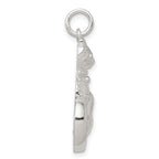 Sterling Silver 925 Cat Charm with Anti-Tarnish Solid Design