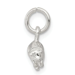 Sterling Silver 925 Pig Charm, 3D Anti-Tarnish Theme by Sophia Jewelers