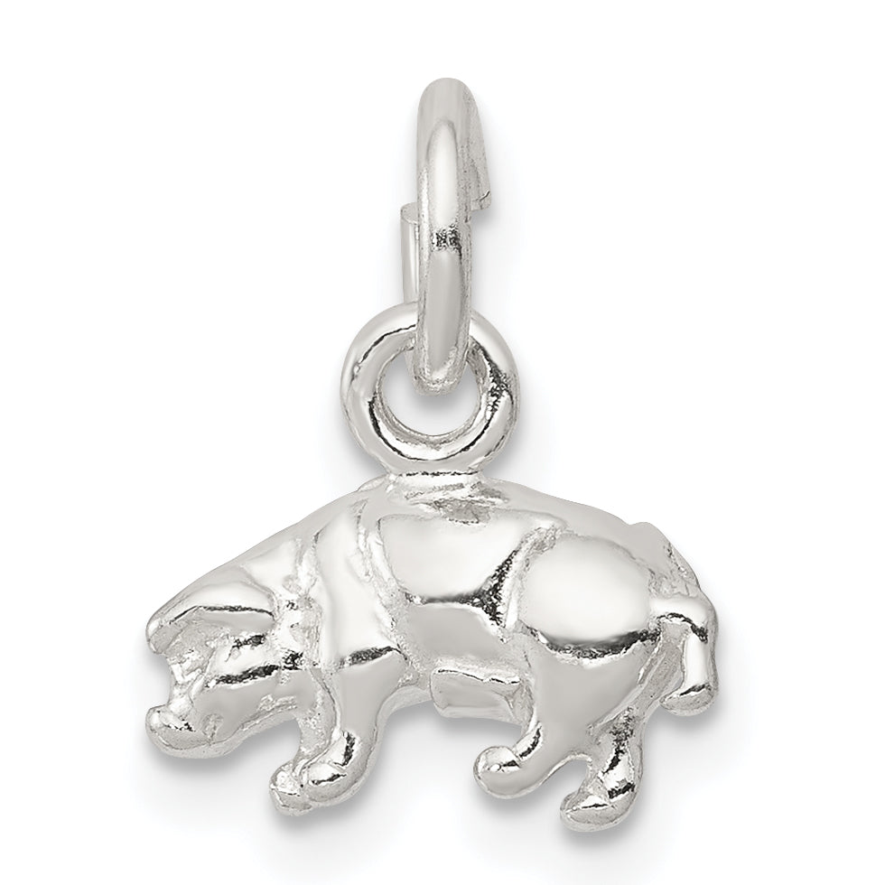 Sterling Silver Pig Charm Main image