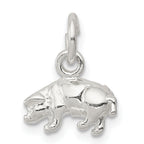 Sterling Silver Pig Charm