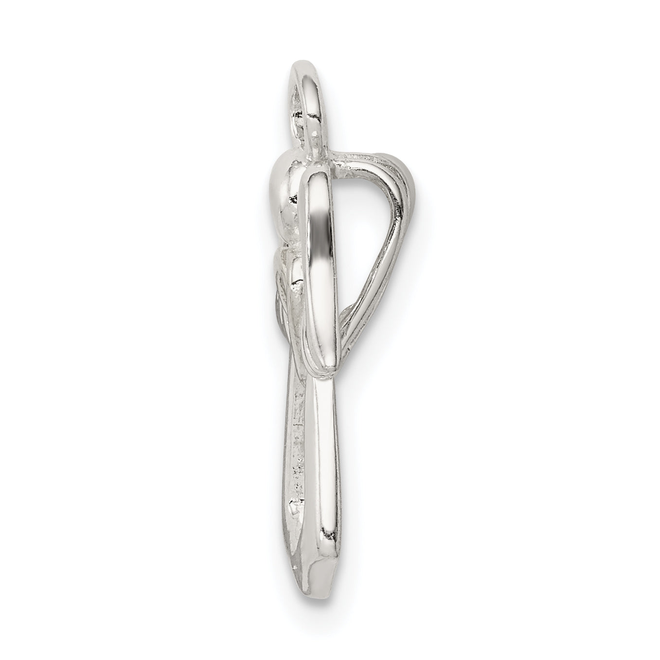 Sterling Silver & Gold tone Angel Chain Slide Secondary image