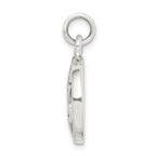 Sterling Silver Antiqued Star of David Pendant