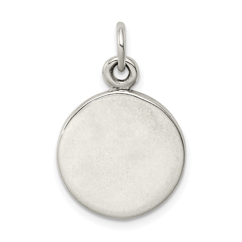 Sterling Silver Antiqued Star of David Pendant