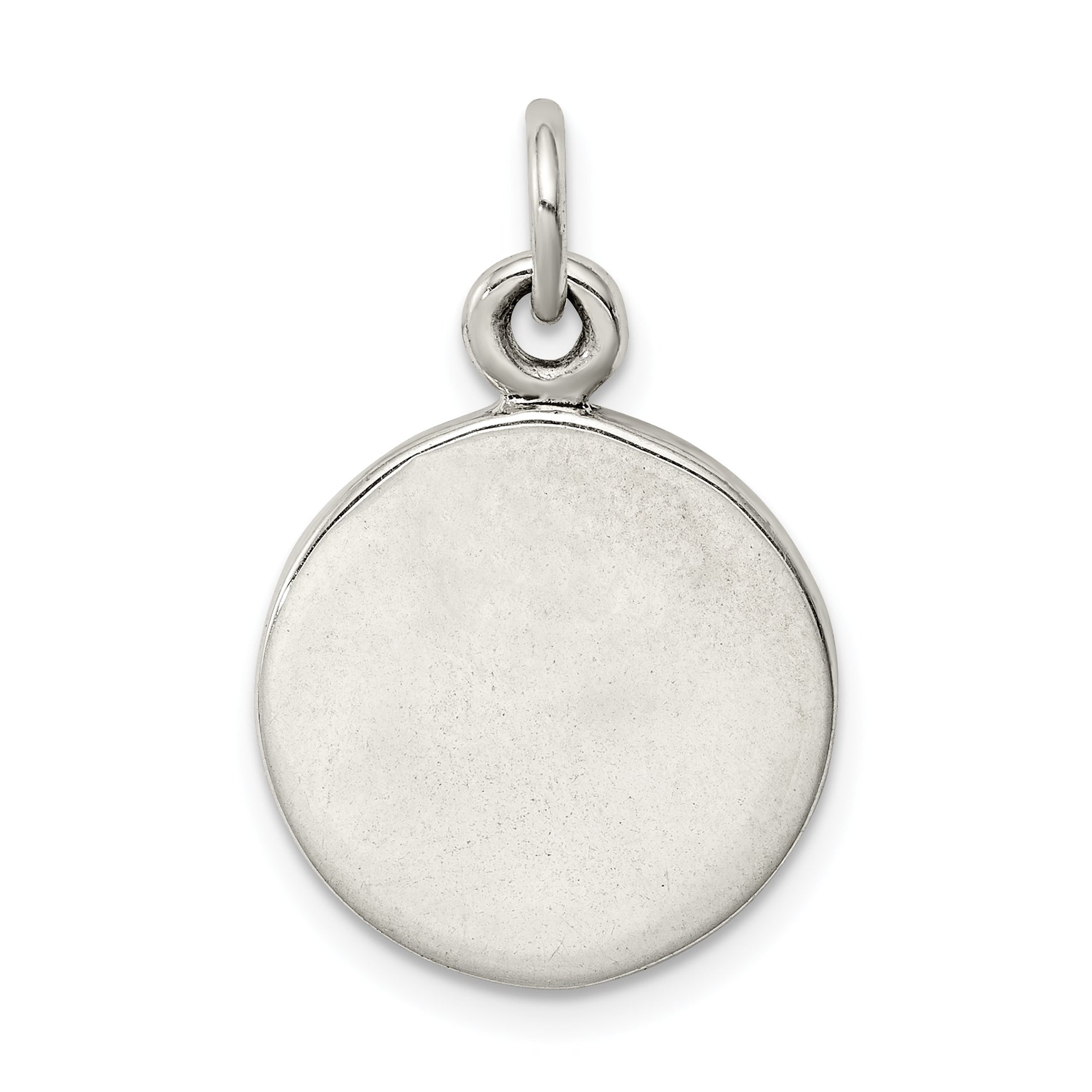 Sterling Silver Antiqued Star of David Pendant
