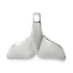 Sterling Silver Whale Tail Charm