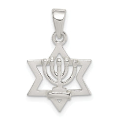 Sterling Silver Star of David Pendant