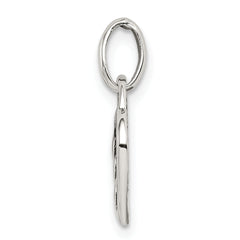 Sterling Silver Antique Heart Charm