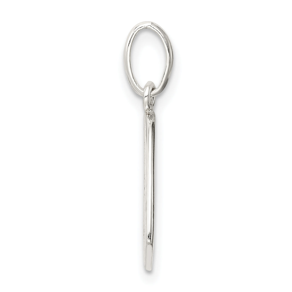 Sterling Silver Brushed & Antiqued Mother Heart Pendant