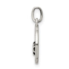 Sterling Silver Enamel Love you to the Moon & Back Charm Pendant