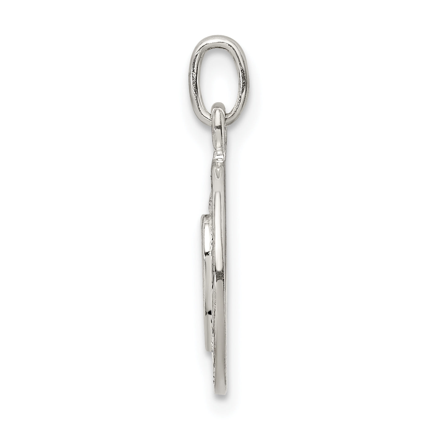 Sterling Silver Enamel MOM Charm Secondary image