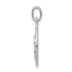 Sterling Silver Enamel MOM Charm