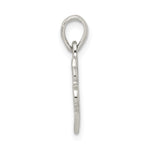 Sterling Silver Polished Clover Pendant