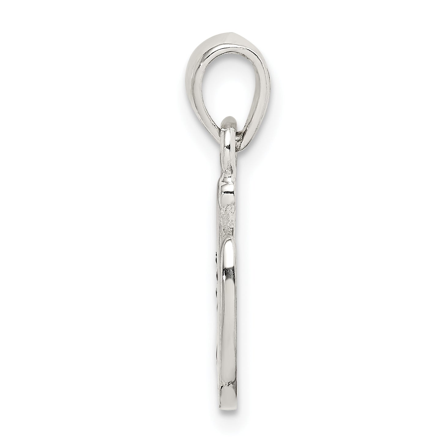 Sterling Silver Enamel Good Luck Horse Shoe Pendant Secondary image