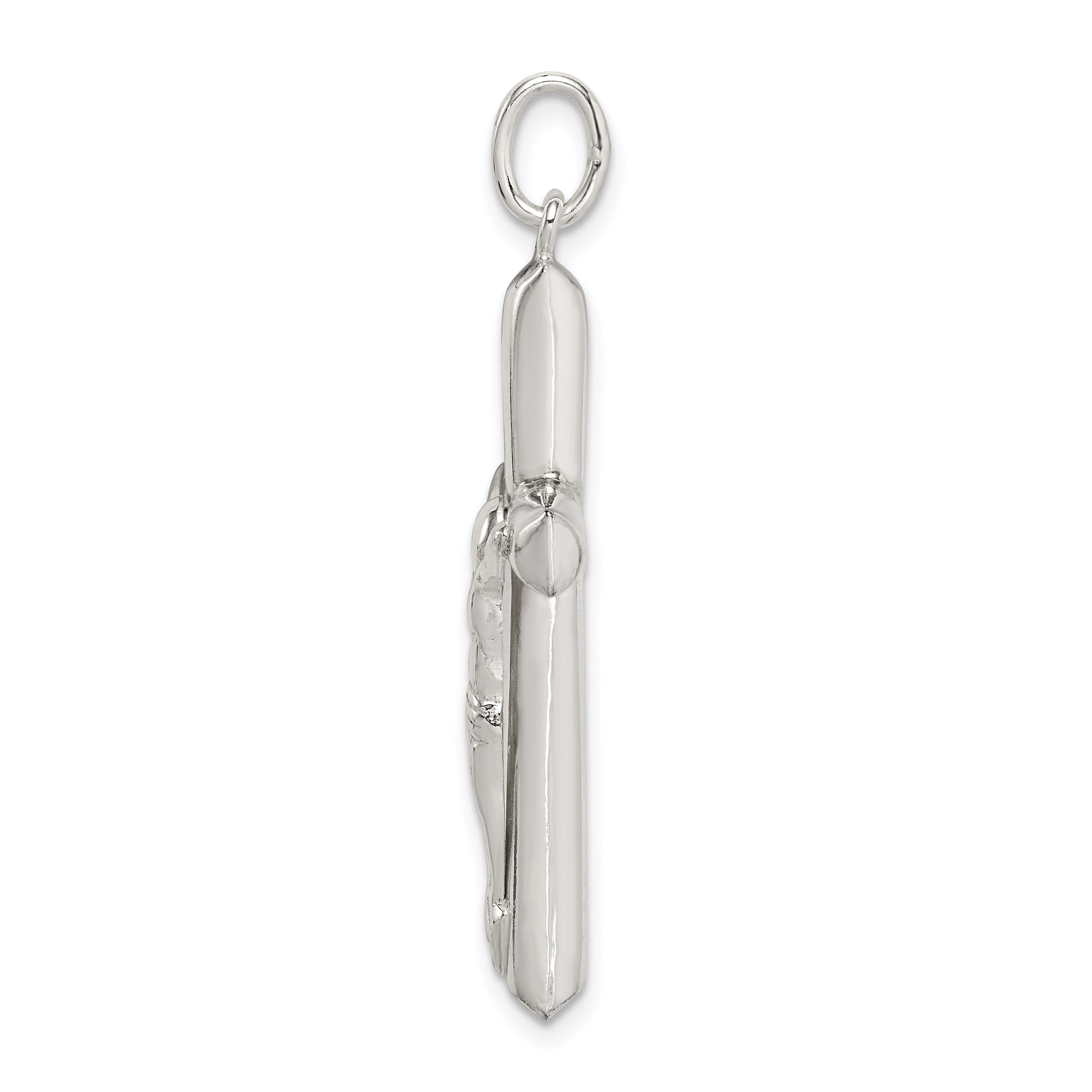 Sterling Silver Crucifix Pendant Secondary image