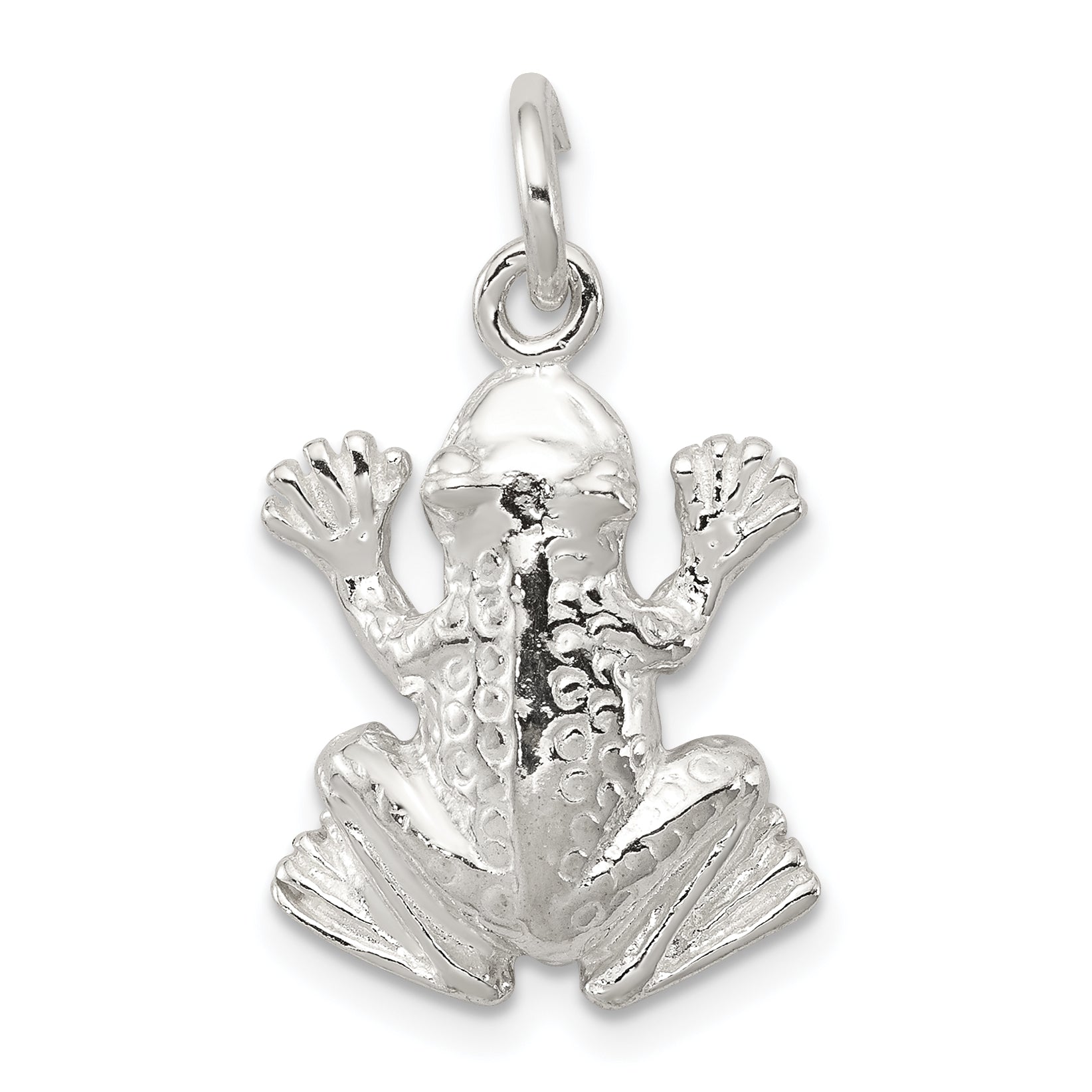 Sterling Silver Frog Charm Main image
