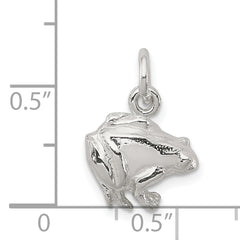 Sterling Silver Frog Charm