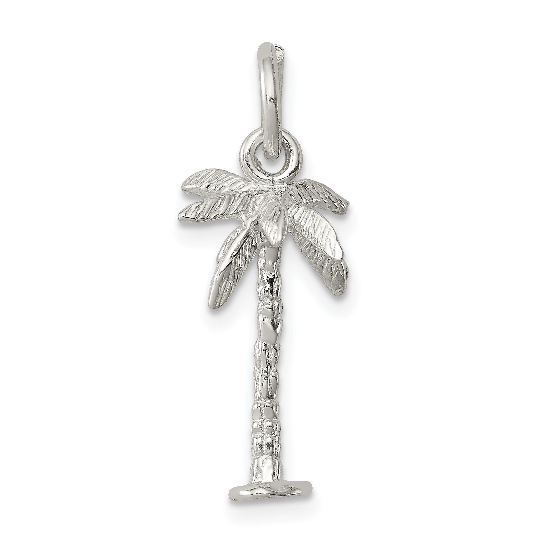 Sterling Silver Palm Tree Charm Main image