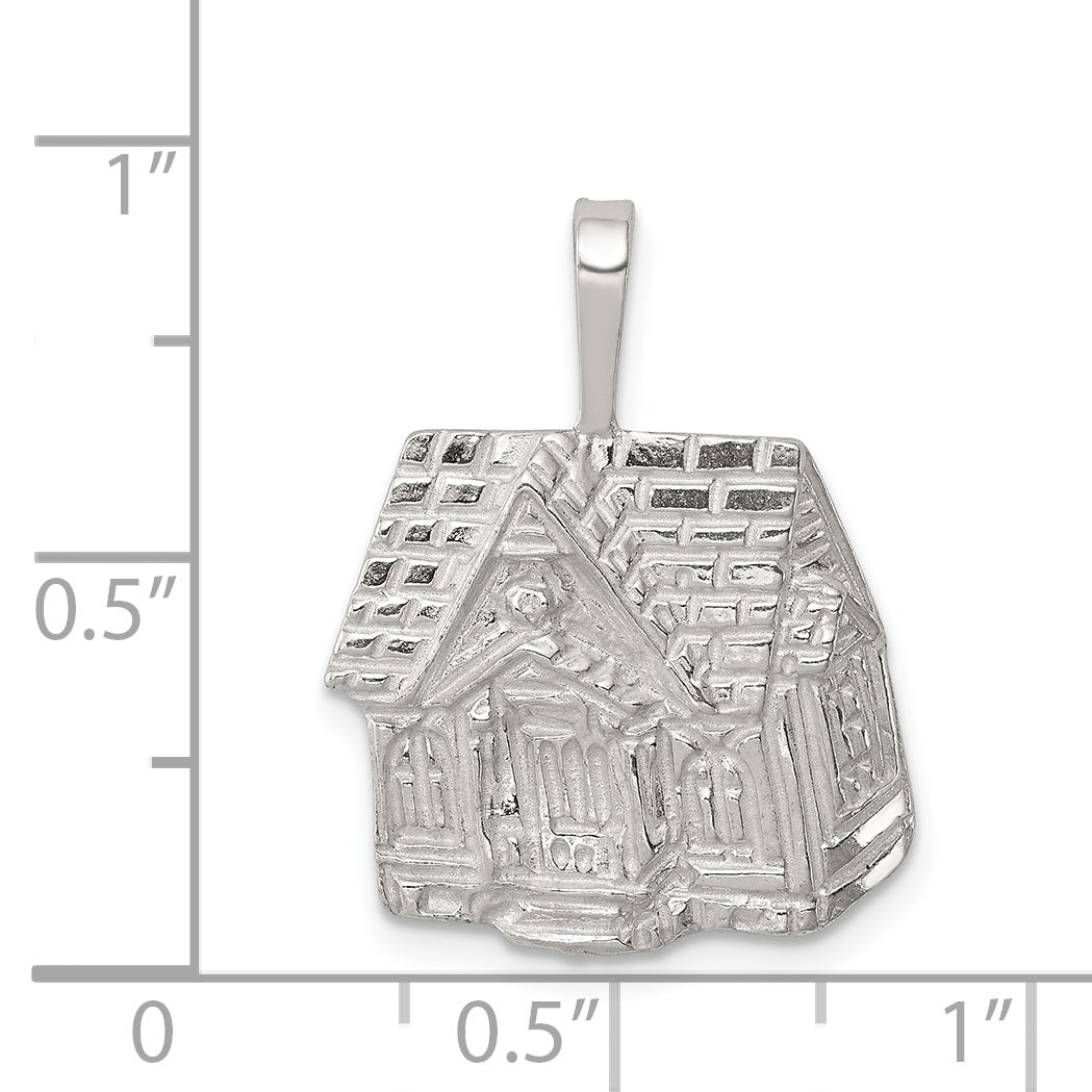 Sterling Silver House Charm