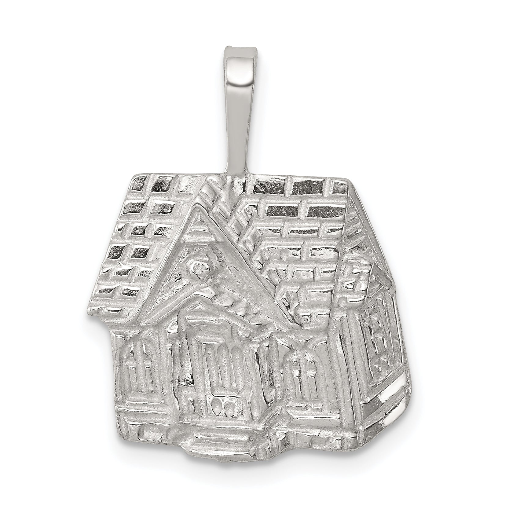 Sterling Silver House Charm