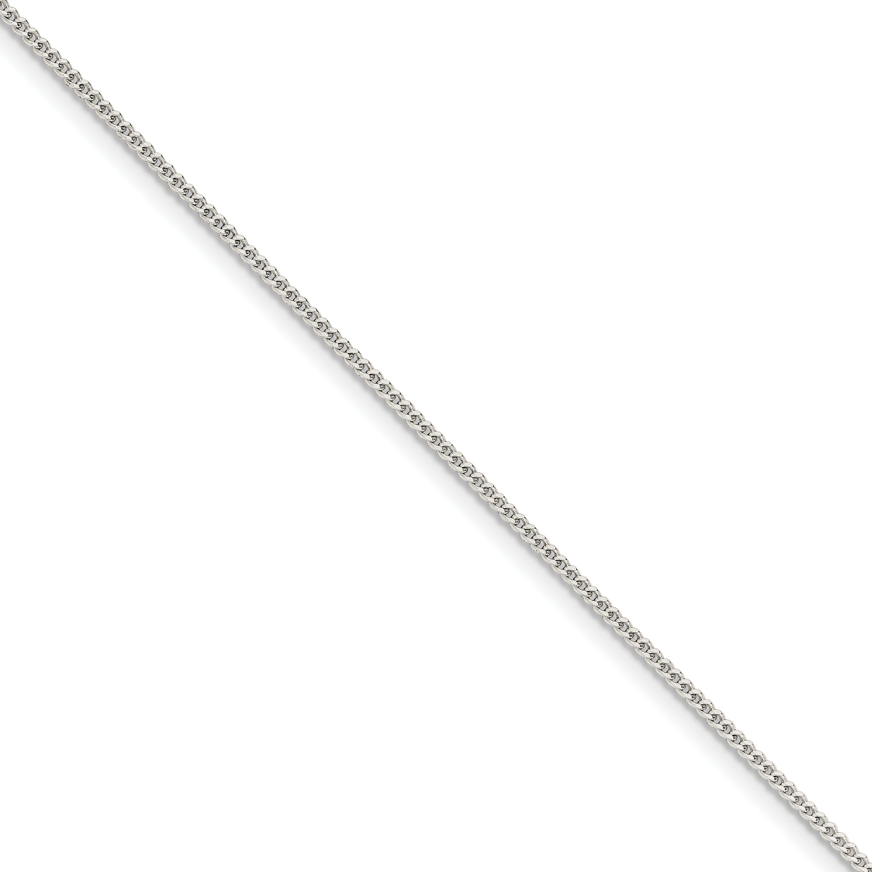 Sterling Silver 1.5mm Curb Chain
