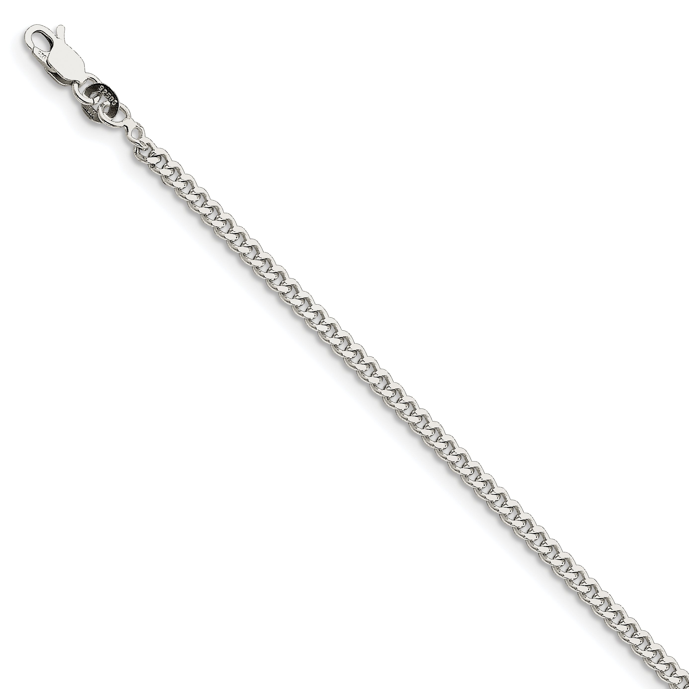 Sterling Silver 3mm Curb Chain Main image