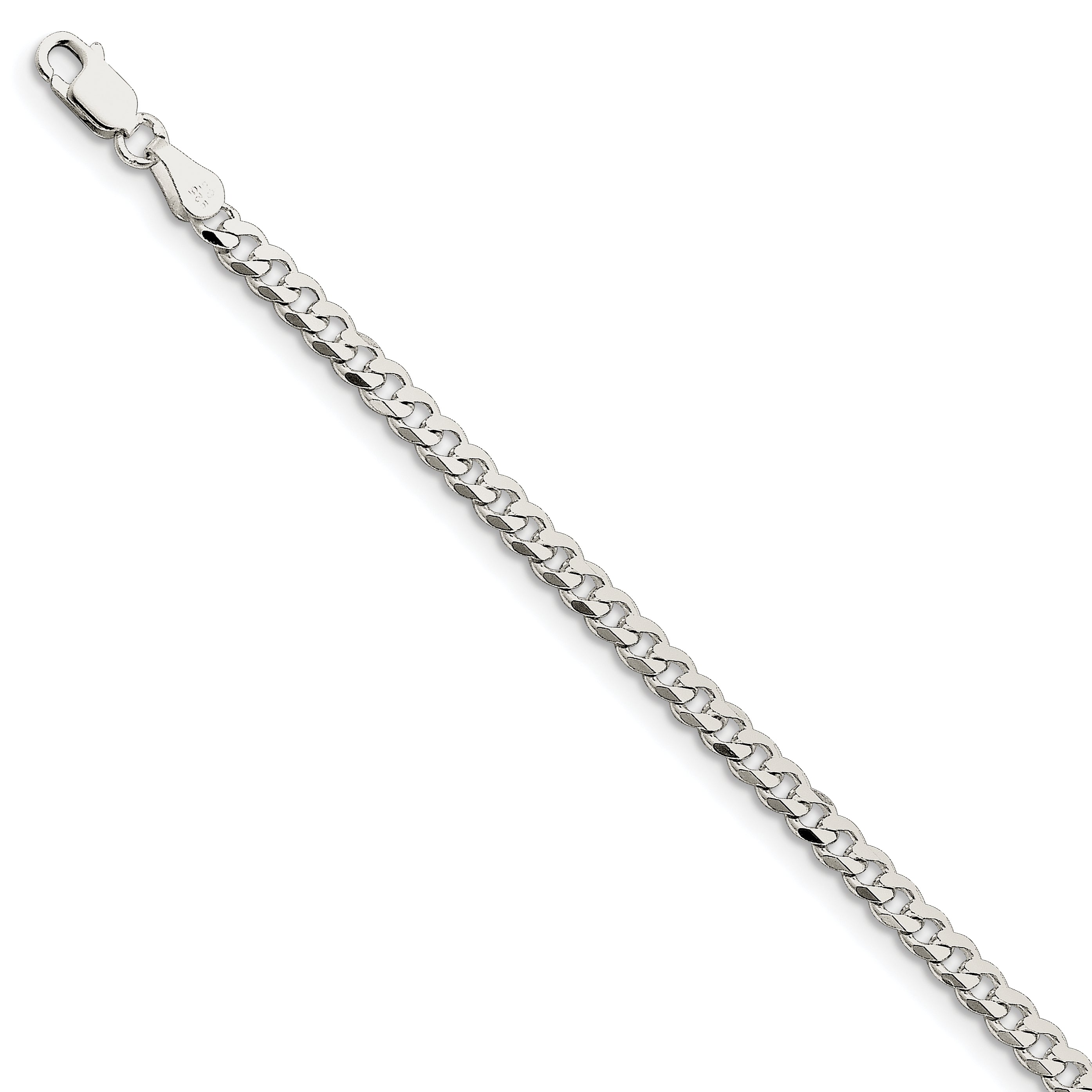 Sterling Silver 3.5mm Curb Chain Main image
