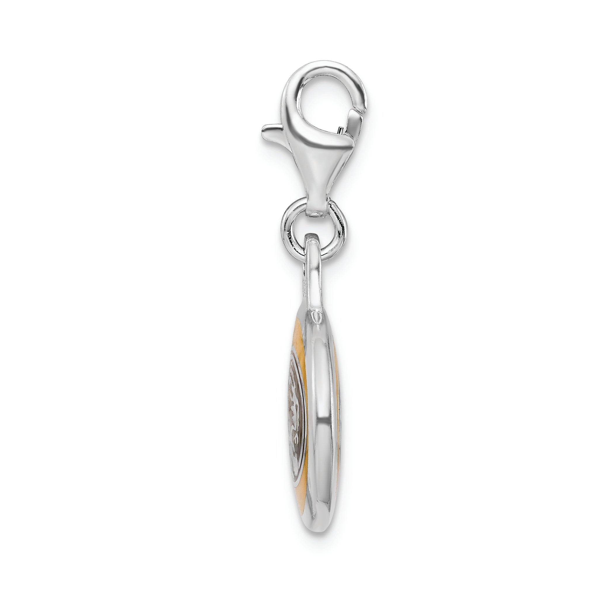 Sophia Jewelers Enamel Sterling Silver University of Missouri Charm Secondary image